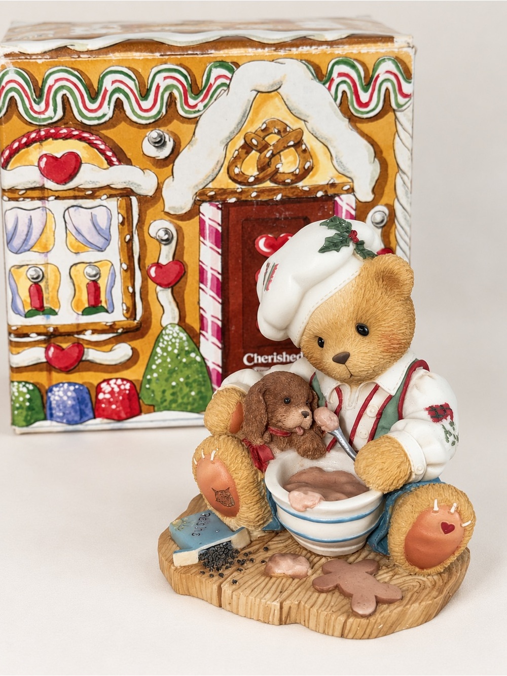 1998 Cherished Teddies Wayne Sugar & Spice Spoonfuls of Sweetness 352608